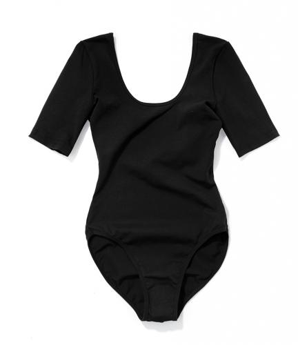 American Apparel Ladies Double U Neck Bodysuit